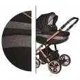 Baby Merc Faster Limited - wózek wielofunkcyjny, zestaw 2w1 z opcją 3w1 i 4w1 | L/189/ME